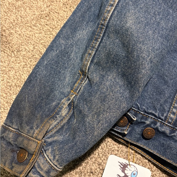 1980s/90s Levi's Linned Denim Jacket - Picture 7 of 10